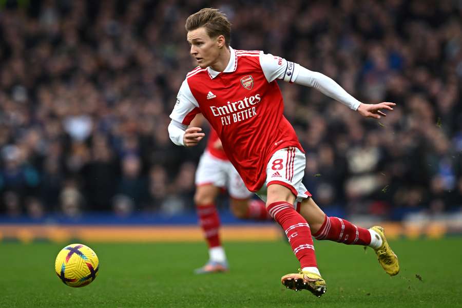 Odegaard (24 ani) a înscris în acest sezon 8 goluri și a oferit 5 pase decisive pentru Arsenal