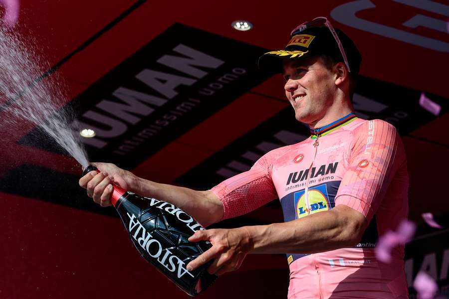 Mads Pedersen ce mardi sur le Giro.
