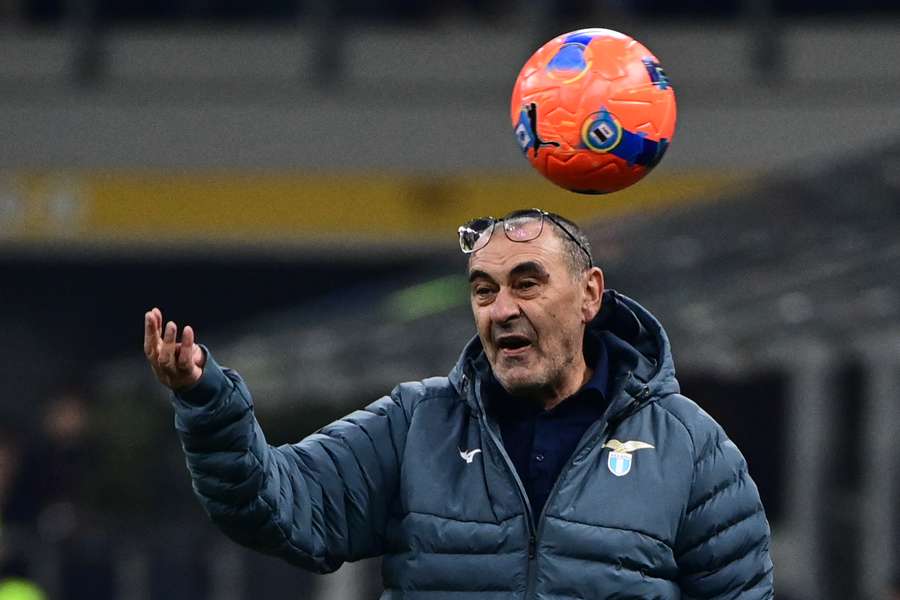 Maurizio Sarri, treinador da Lazio