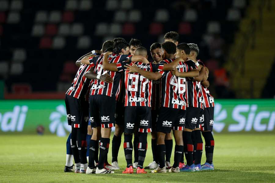 São Paulo vem de empate com Botafogo-SP