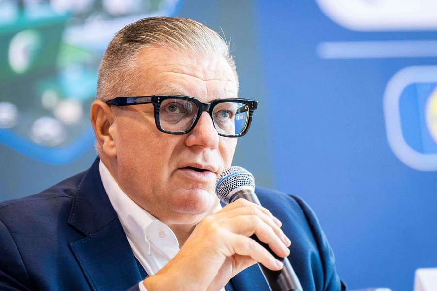 Prezident SFZ Ján Kováčik.