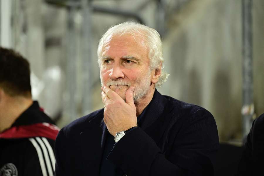 Rudi Völler, diretor desportivo da Federação Alemã de Futebol
