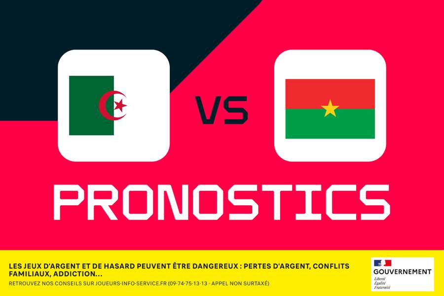Algérie – Burkina Faso : Pronostics, meilleurs paris et cotes (CAN 2025)