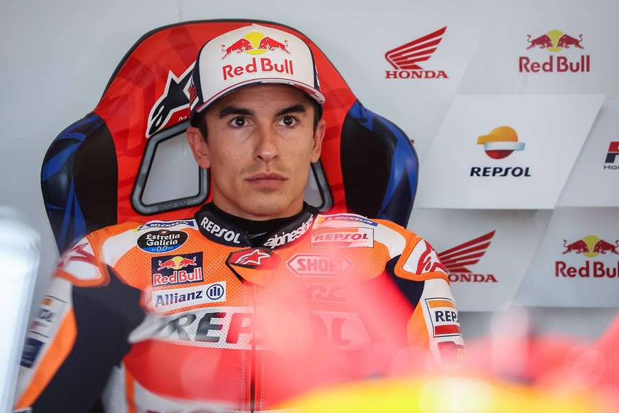 Marquez le week-end dernier au Grand Prix d'Allemagne.