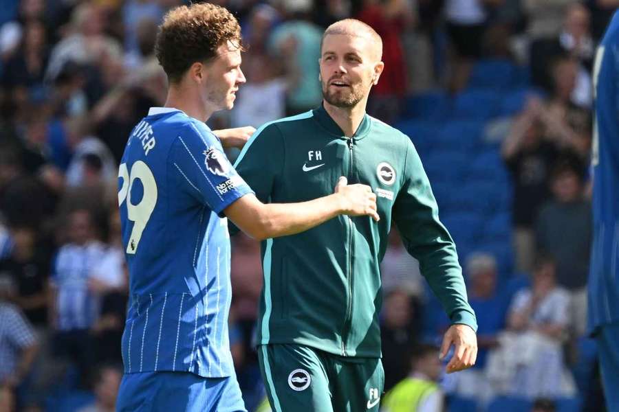 Brighton & Hove Albion manager Fabian Hurzeler.