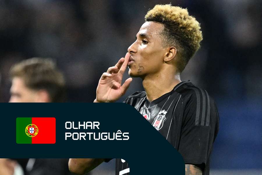 Gedson Fernandes em destaque ao serviço do Besiktas