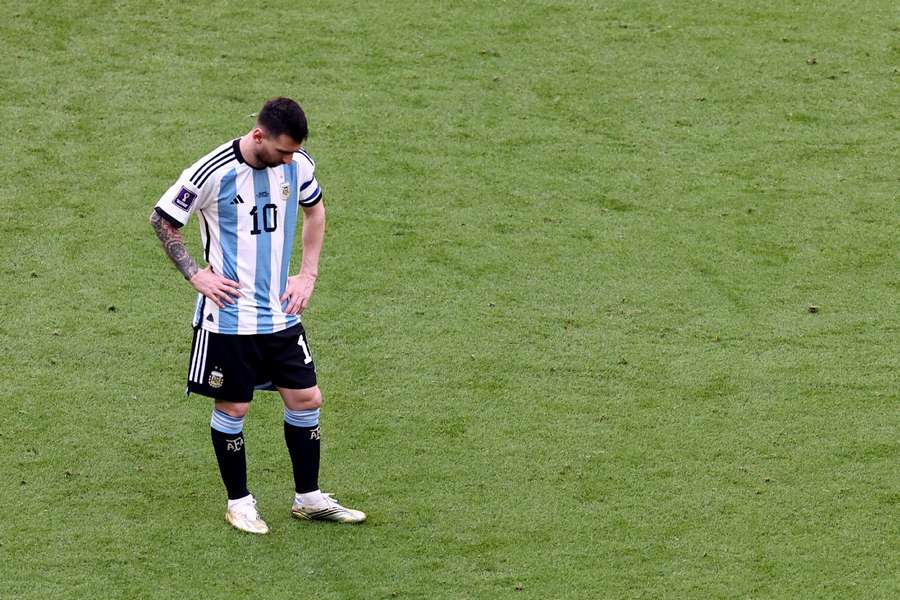Messi forlorn after defeat