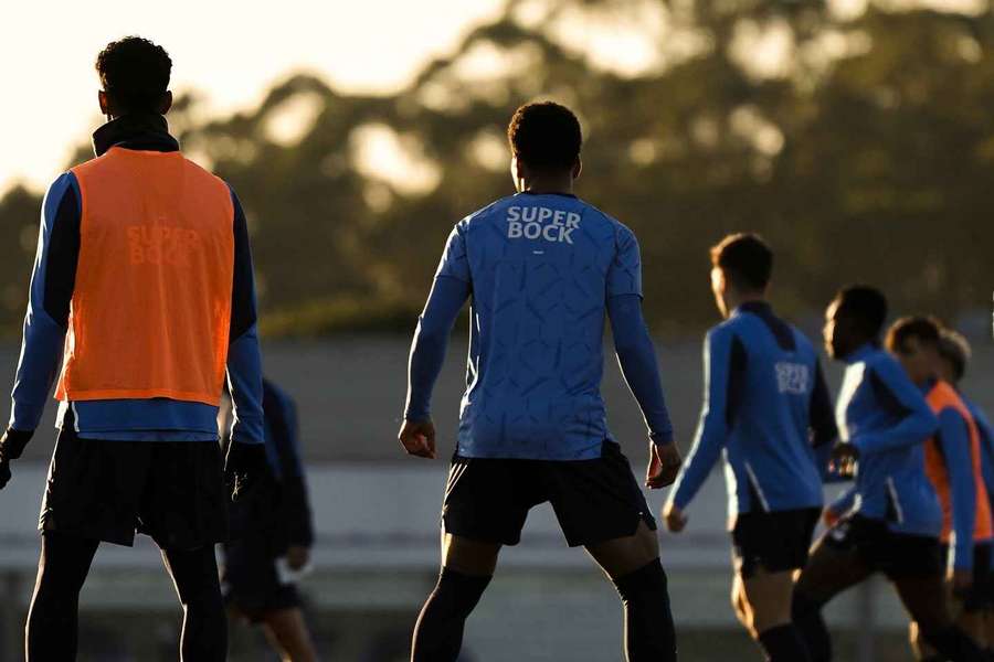 Treino do FC Porto no Olival