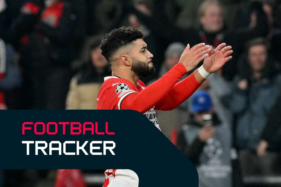 Ismael Saibari celebrates goal