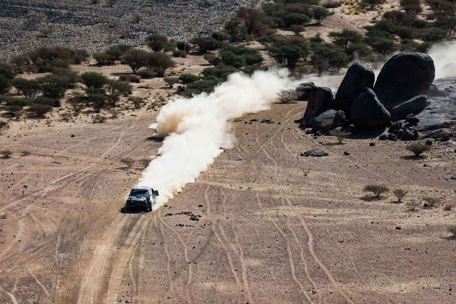 Sébastien Loeb em ação no Dakar