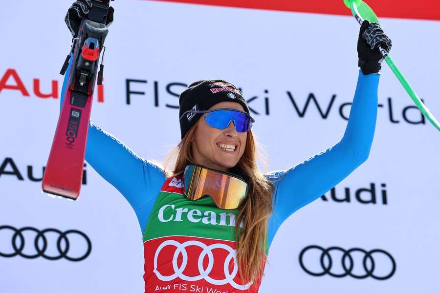 Goggiaová ovládla super-G v Soldeu.