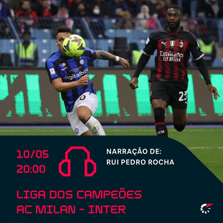 Pode acompanhar o relato do jogo no site ou na App Pode acompanhar o relato do jogo no site ou na App