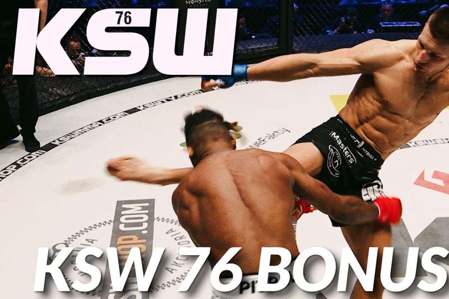 KSW 76: Najlepszy nokaut, poddanie i walka gali