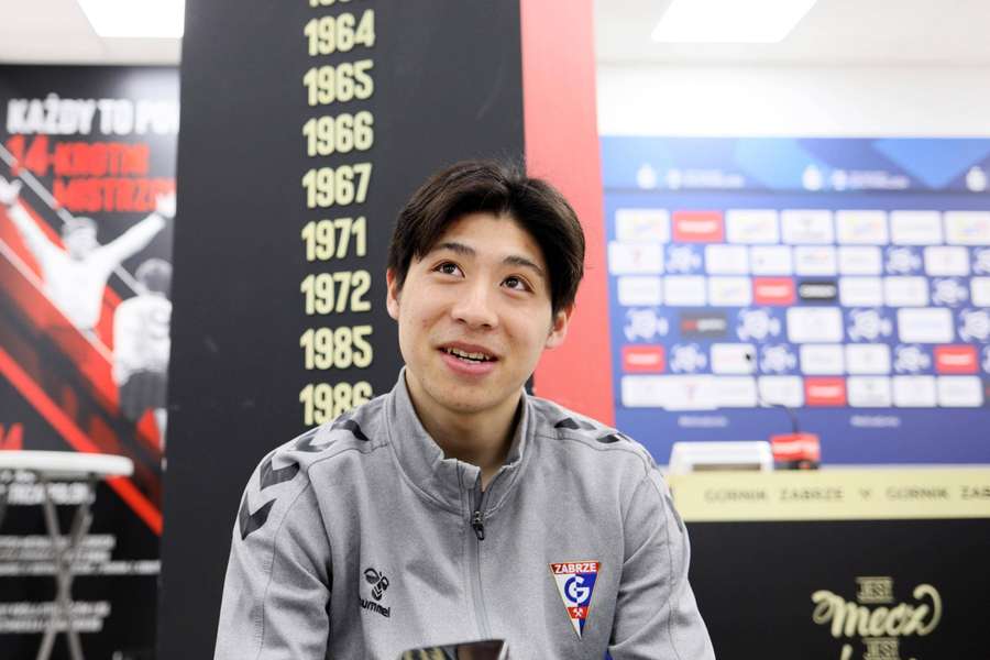 Daisuke Yokota piłkarz Górnika Zabrze: polskie sushi było okej