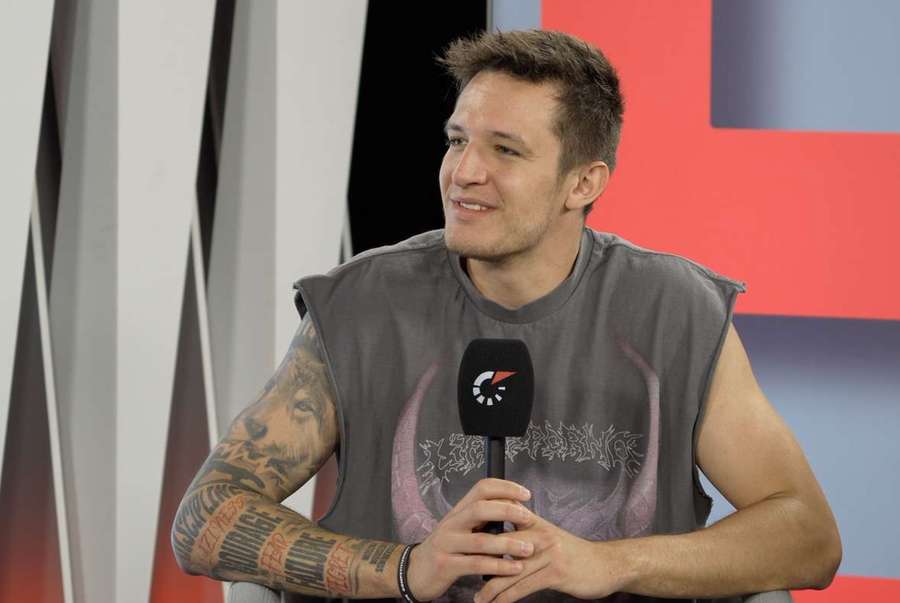 Vit Krejci, durante la charla con Flashscore