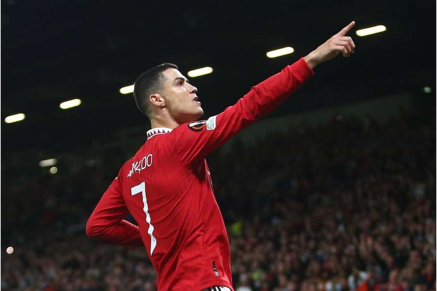 Cristiano Ronaldo fechou o placar em vitória sobre o Sheriff, da Moldávia, em jogo válido pela quinta rodada da fase de grupos da Liga Europa