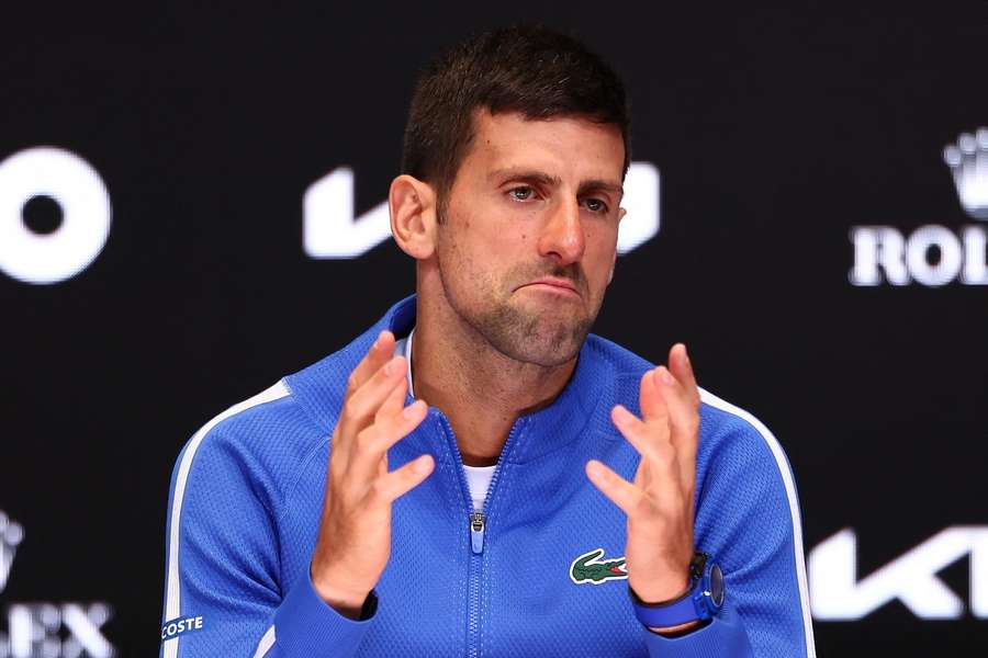Djokovic admitiu que não jogou seu melhor tênis na atual edição do Aberto da Austrália