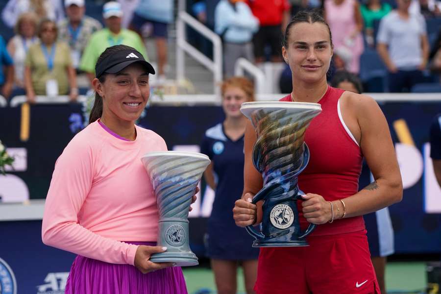 Sabalenka y Pegula se reencuentran.