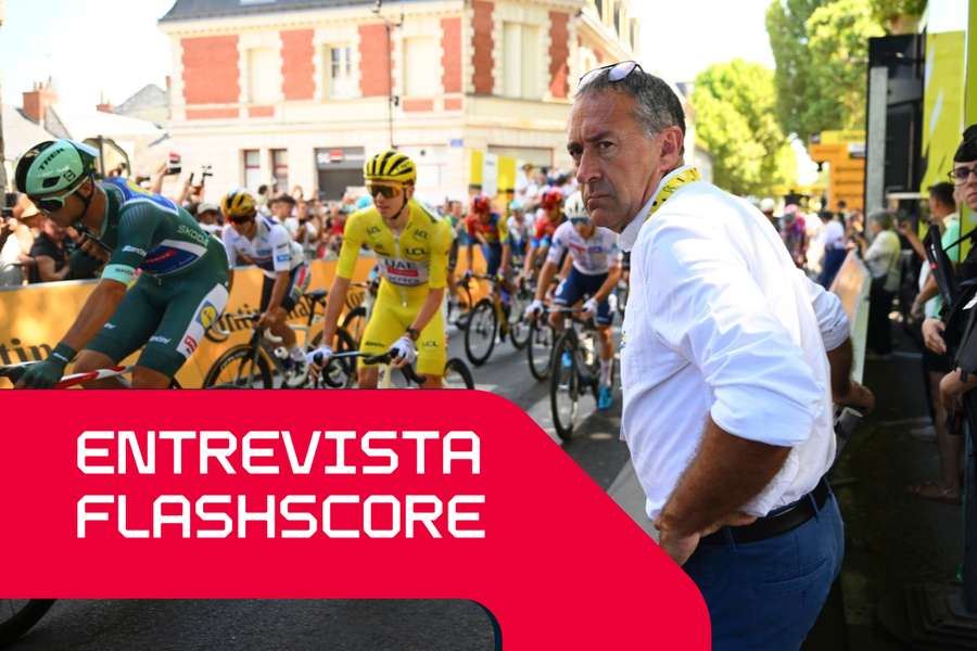 Thierry Gouvenou, diretor técnico da Volta a França