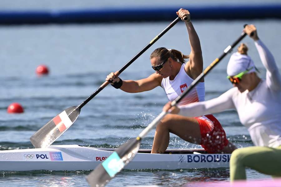 Kanadyjkarka Dorota Borowska druga w finale B w jedynce na 200 m