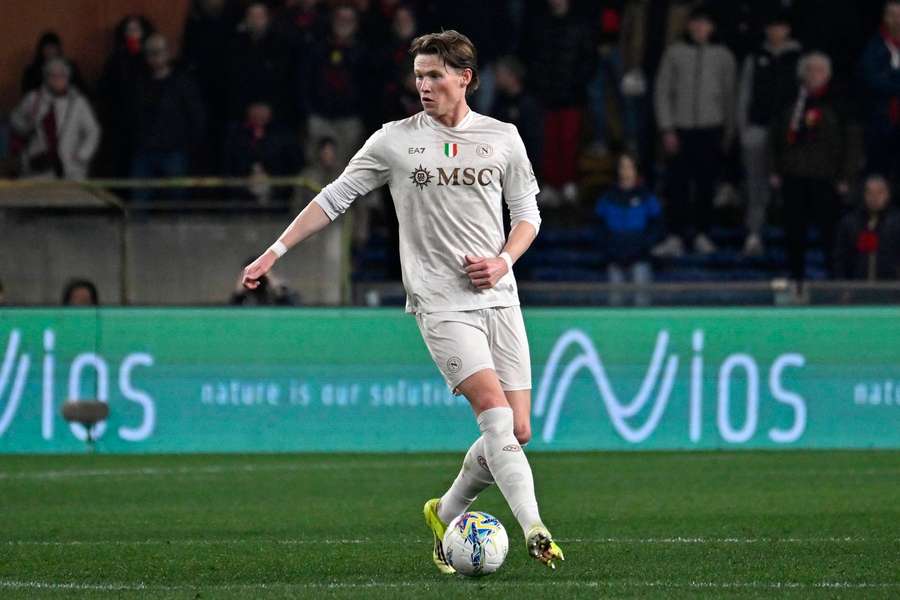 Scott McTominay, futbolista del Nápoles