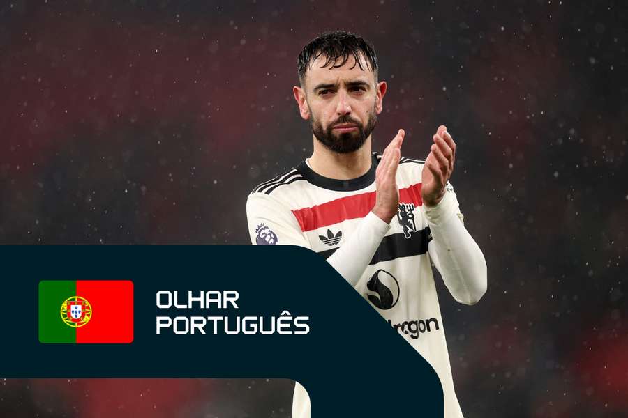 Bruno Fernandes em destaque no Manchester United