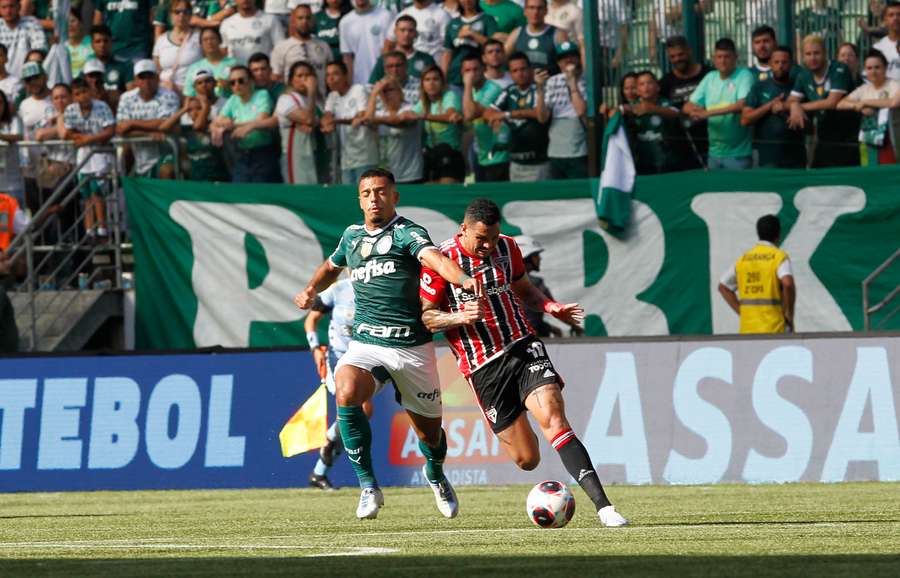 Palmeiras e São Paulo empataram no Paulistão deste ano