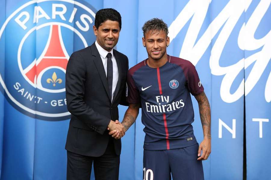 Nasser Al-Khelaïfi i Neymar