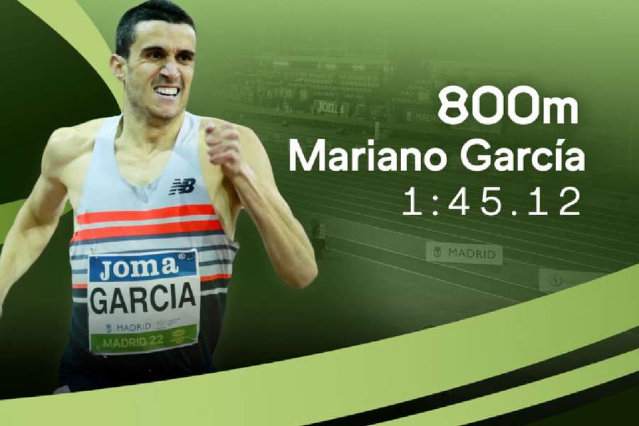 El campeón de Europa y del mundo de 800 metros, Mariano García, estará en Madrid 2023