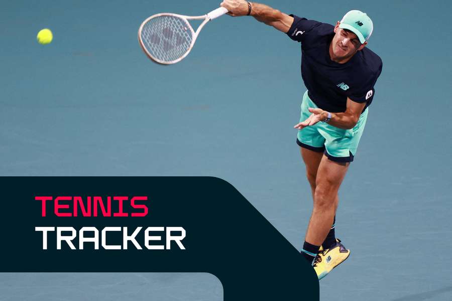 Tommy Paul in action in Miami