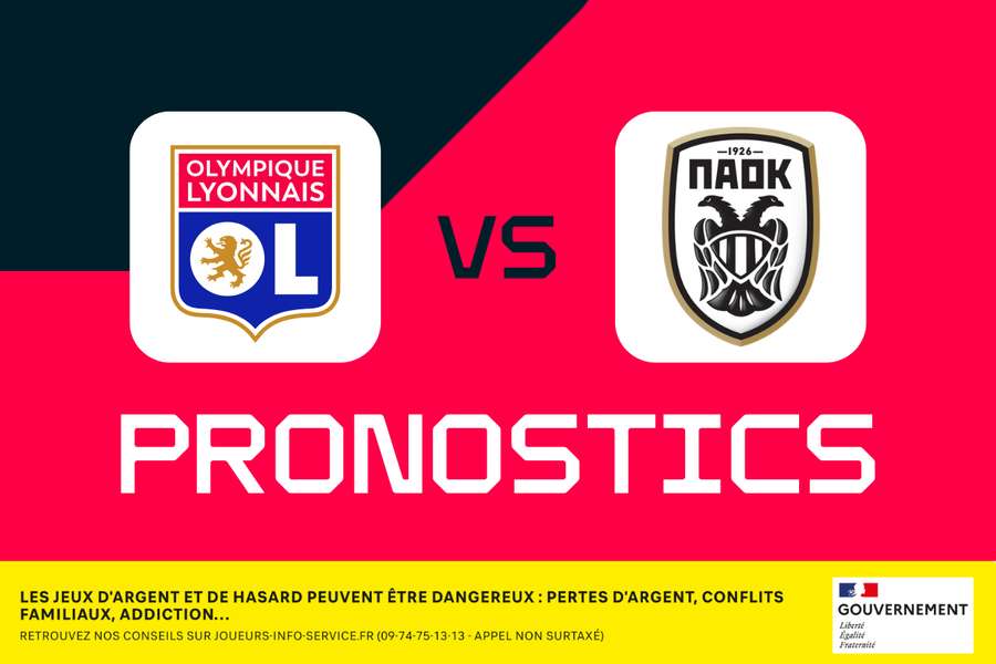 OL - PAOK : Pronostics, meilleurs paris et cotes (Ligue Europa)