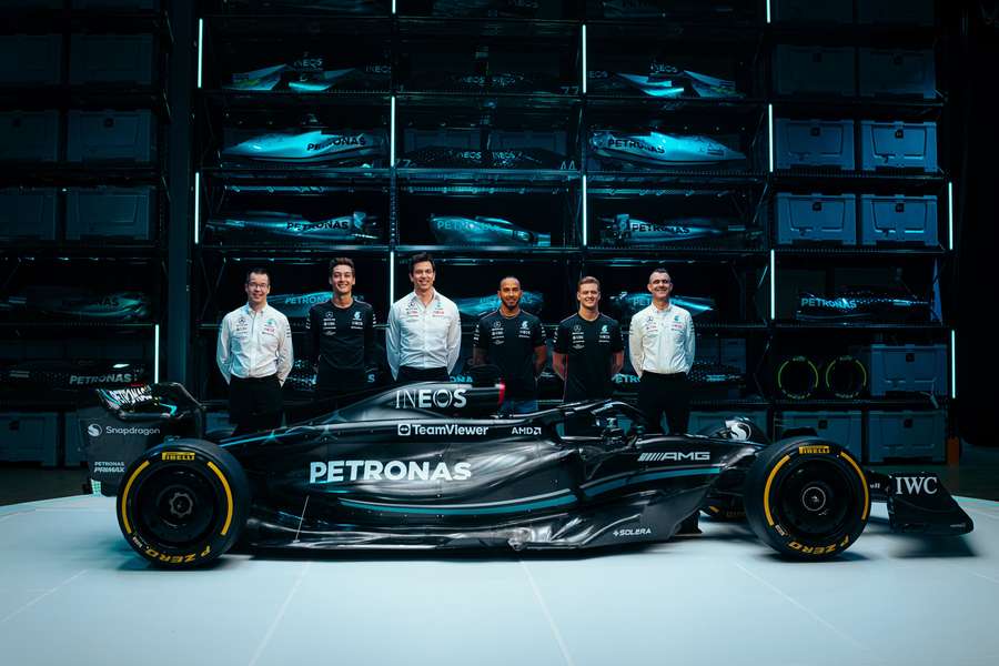 Mercedes revealed their car for the 2023 season
