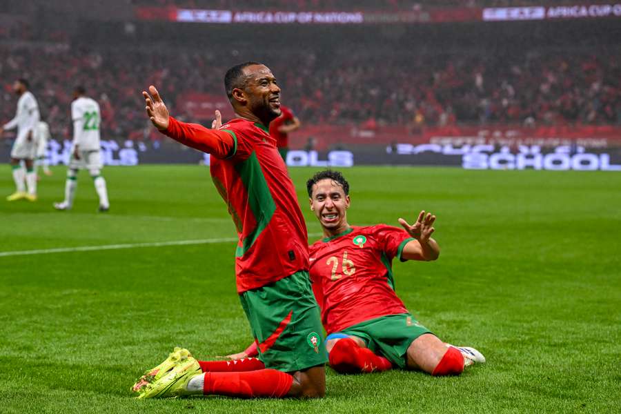 Ayoub El-Kaabi et Neil El-Aynaoui