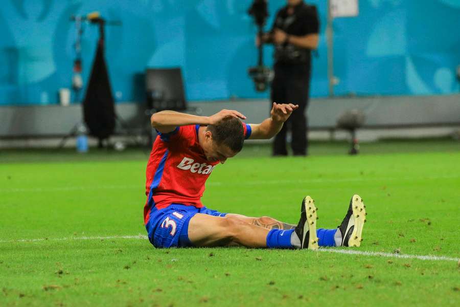 FCSB pierde al treilea meci la rând pe teren propriu