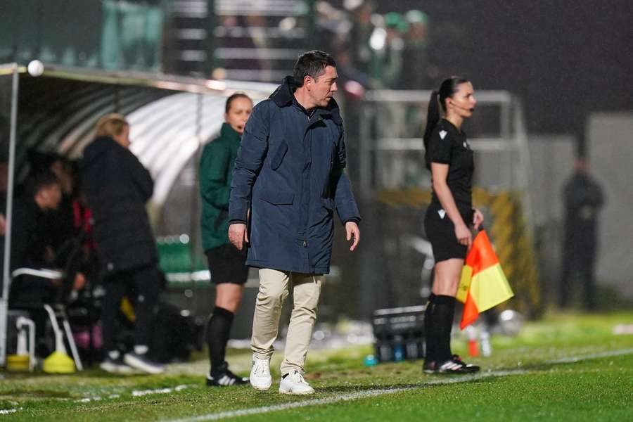 Micael Sequeira, treinador do Sporting