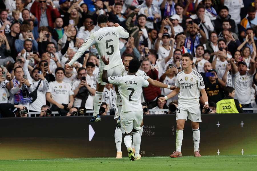 Bellingham erzielt das 2:1 Bellingham erzielt das 2:1