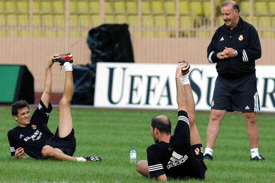 Vicente del Bosque trénoval Real Madrid plný velkých hvězd.