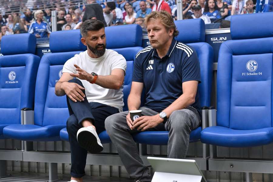 Miron Muslic (l.) und Youri Mulder (r.)