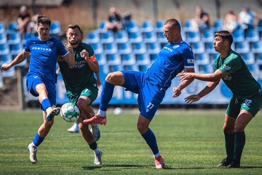 Slovácko se dál souží, schytalo příděl od Prostějova. Ostrava přestřílela Lipsko