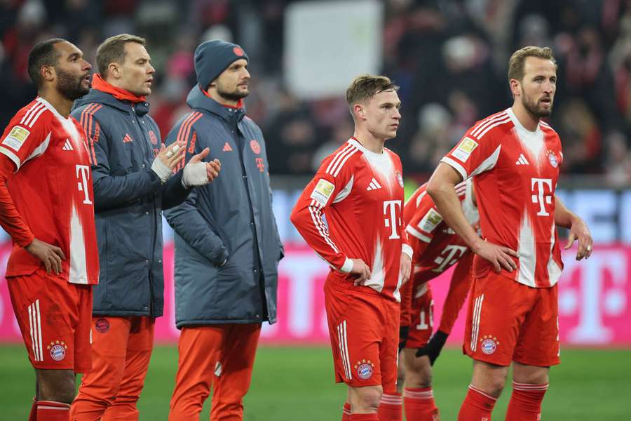 Bayern München will nach der ersten Niederlage der Bundesliga-Saison nicht in Panik ausbrechen Bayern München will nach der ersten Niederlage der Bundesliga-Saison nicht in Panik ausbrechen