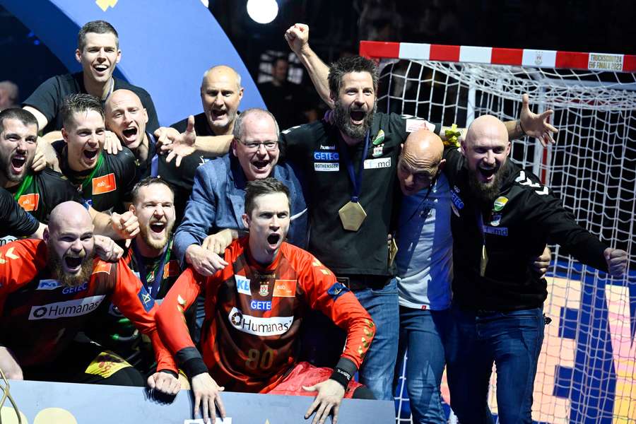 Bennet Wiegert und der SCM wurden am Sonntag Champions-League-Sieger