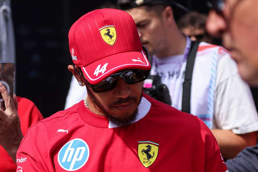 Lewis Hamilton beim Formel 1 GP Ungarn 2025