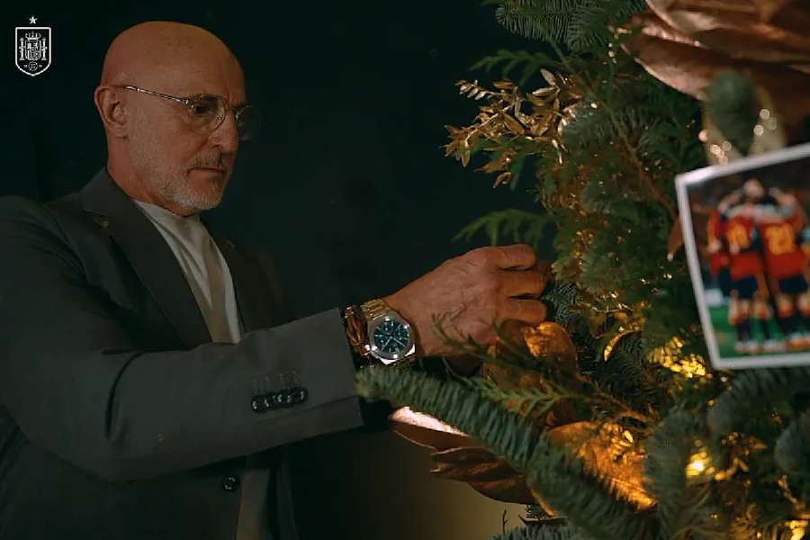 Luis de la Fuente y su mensaje de fin de año