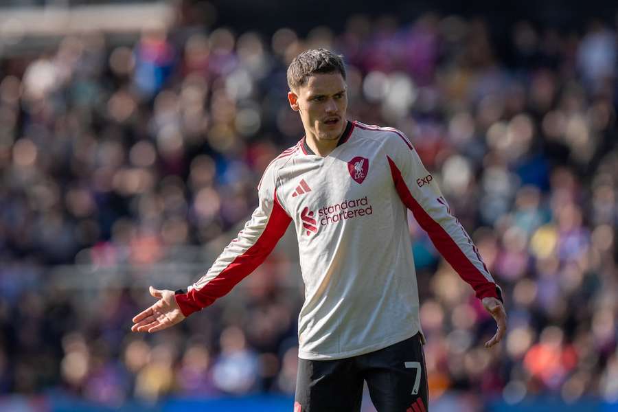 Florian Wirtz hat in Liverpool noch nicht zu seiner Topform gefunden.