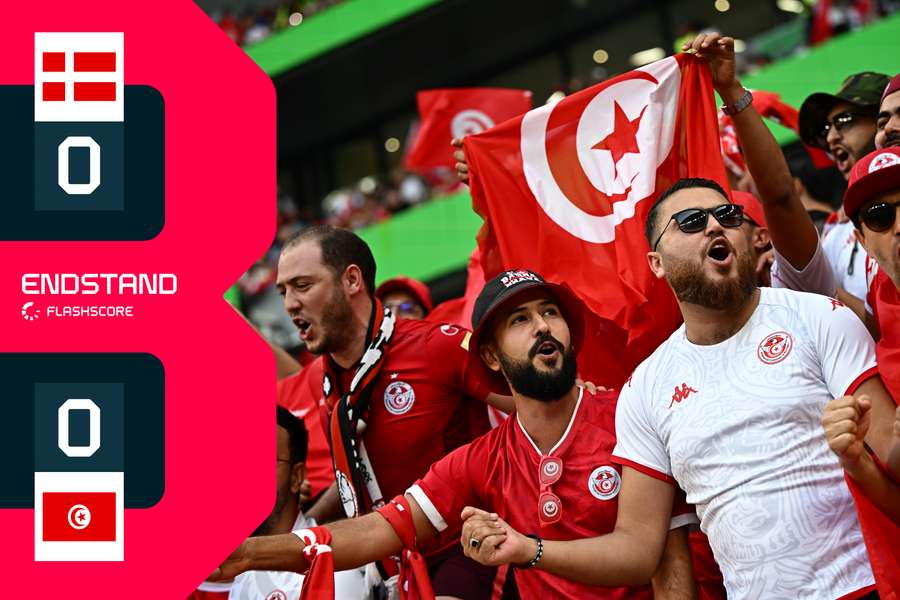 Spielbericht: Tunesien und seine Fans feiern 0:0 gegen Dänemark