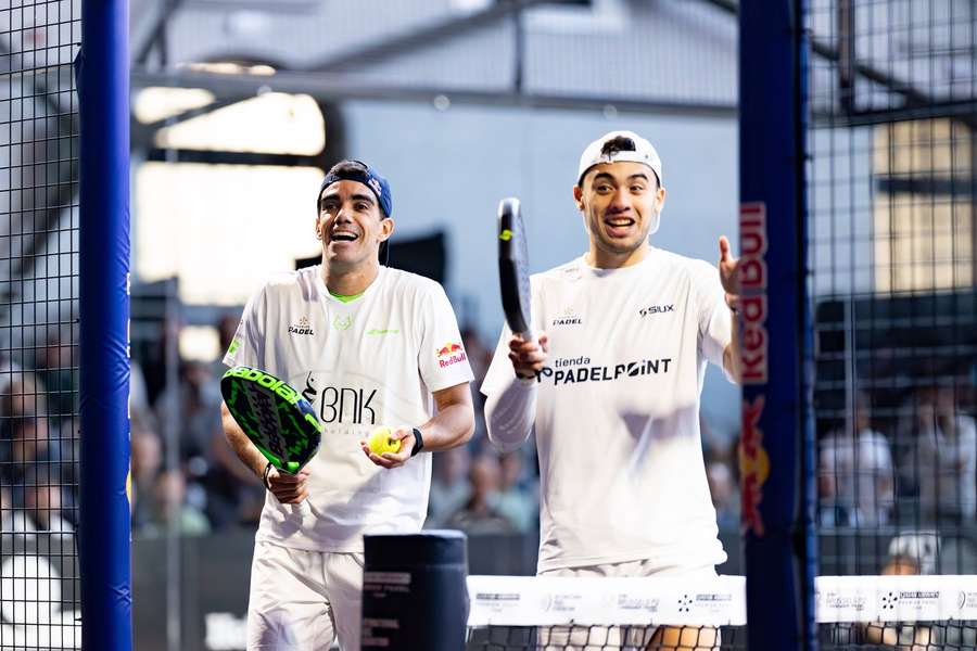 Lebrón y Augsburger, campeones en bruselas