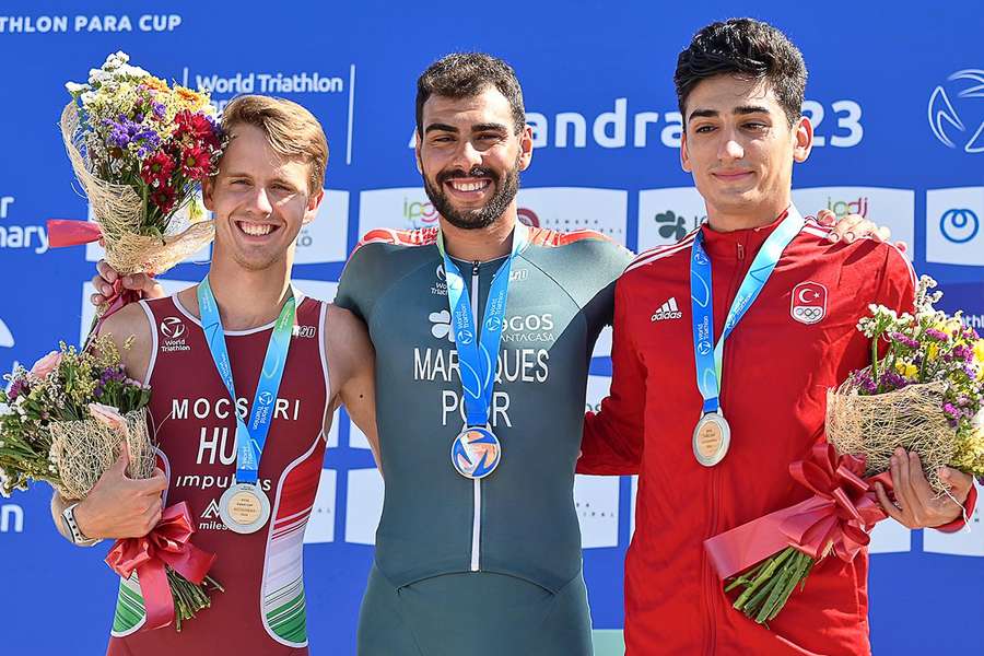 Filipe Marques vence etapa de Alhandra da Taça do Mundo de paratriatlo