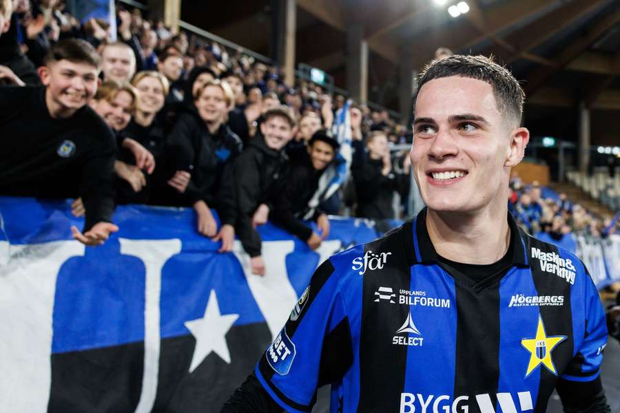 Robbie Ure starred for Sirius against Malmo