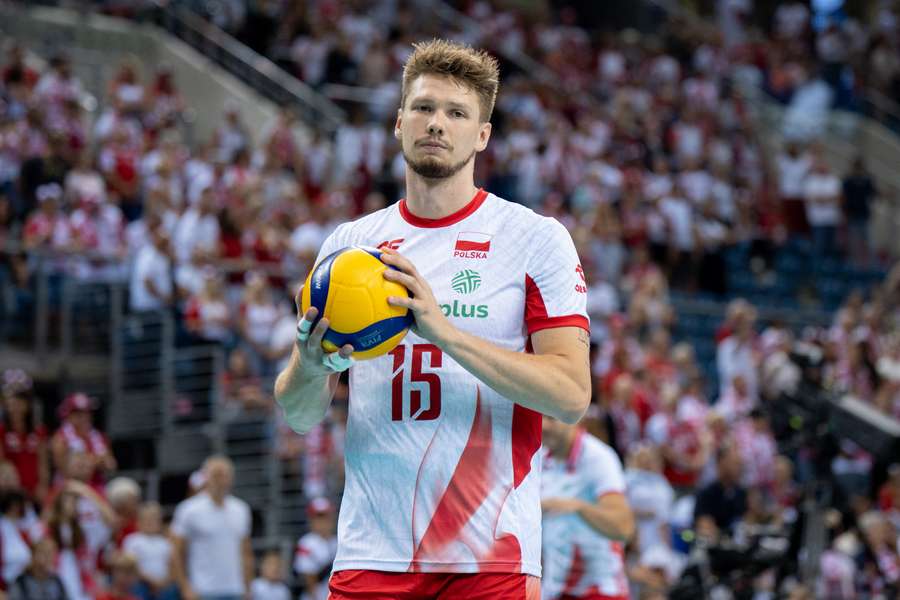 Jakub Kochanowski podczas meczu pomiędzy Polską a Argentyną w ramach XXII Memoriału Huberta Jerzego Wagnera, 31 sierpnia 2025 roku. Jakub Kochanowski podczas meczu pomiędzy Polską a Argentyną w ramach XXII Memoriału Huberta Jerzego Wagnera, 31 sierpnia 2025 roku.