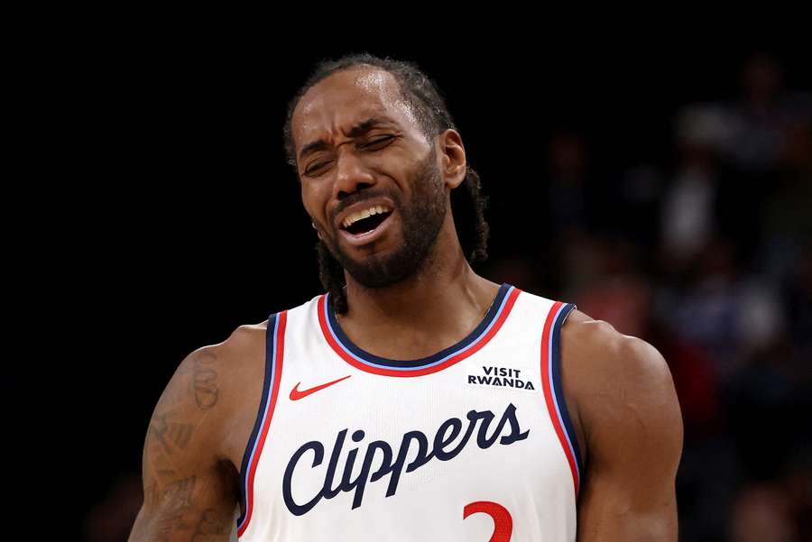 Kawhi Leonard avec les Clippers en avril dernier.
